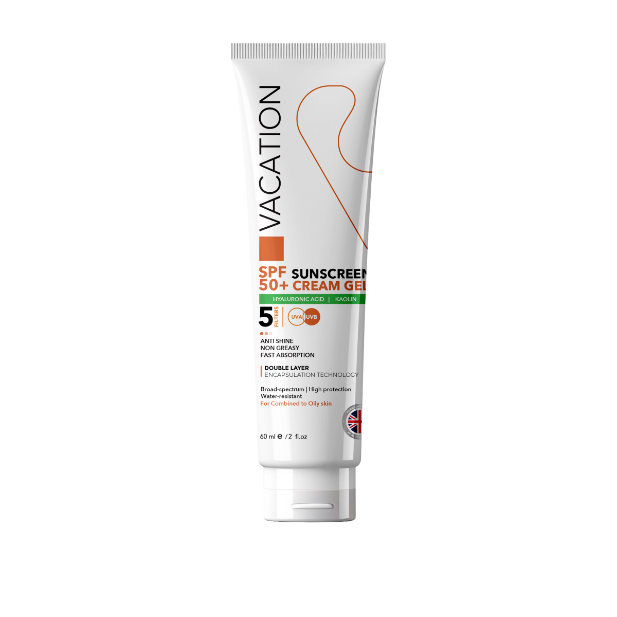 VACATION SUN SCREEN CREAM  GEL SPF 50+ 60 ML PG