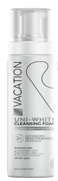 VACATION UNI WHITE CLEANSING FOAM 200 ML
